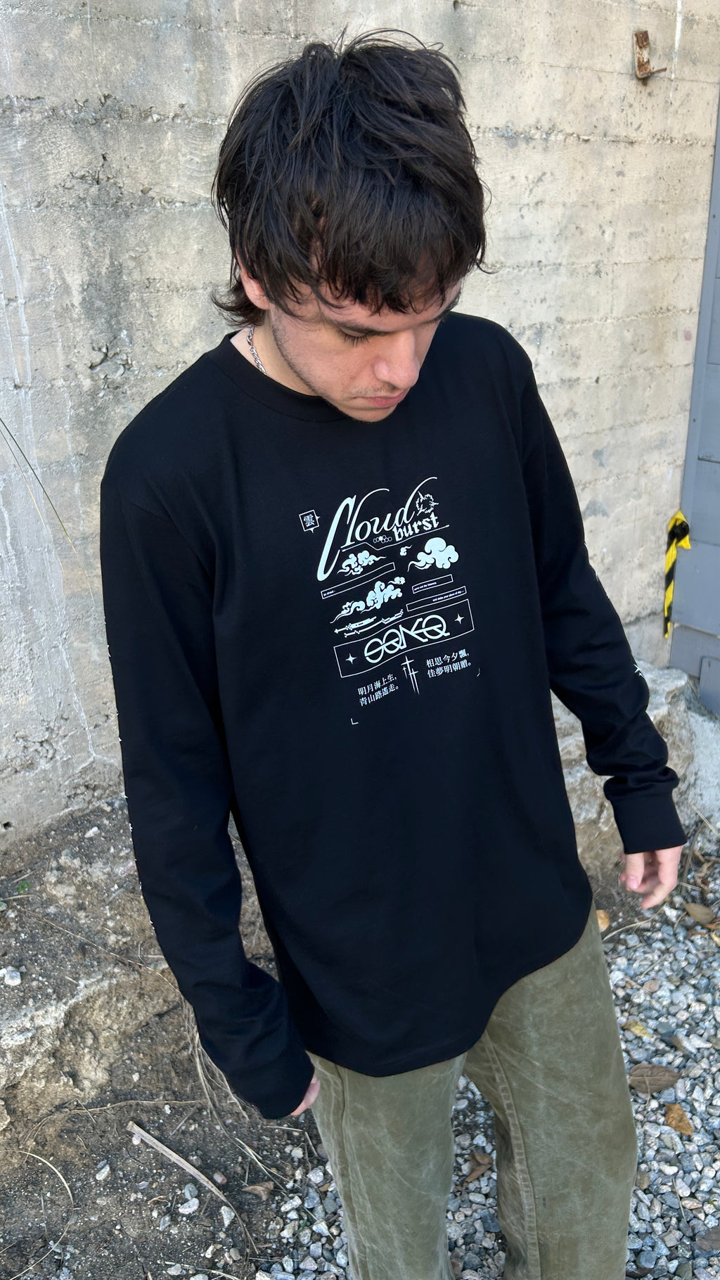 "CLOUDBURST" LONGSLEEVE