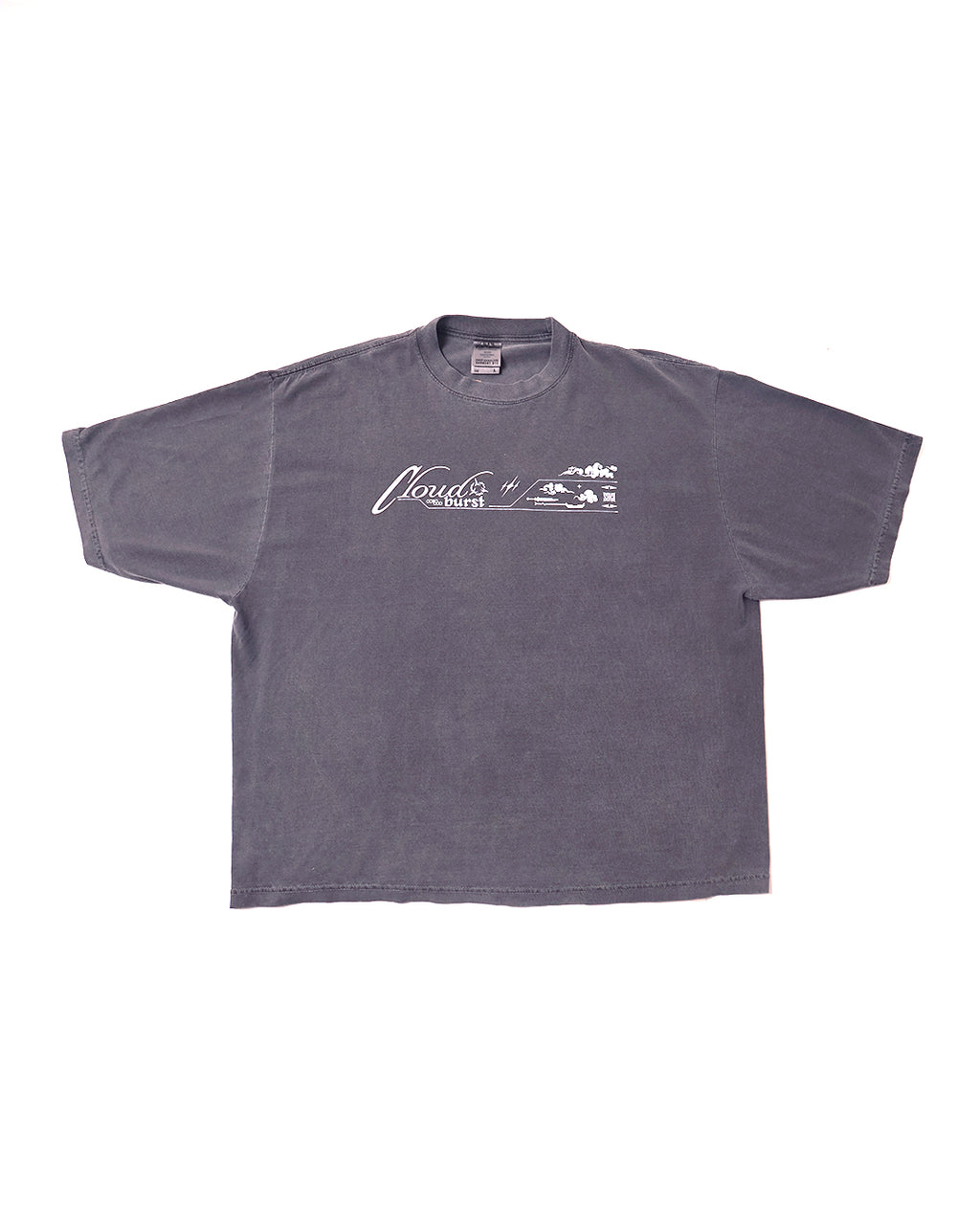 "CLOUDBURST" TEE